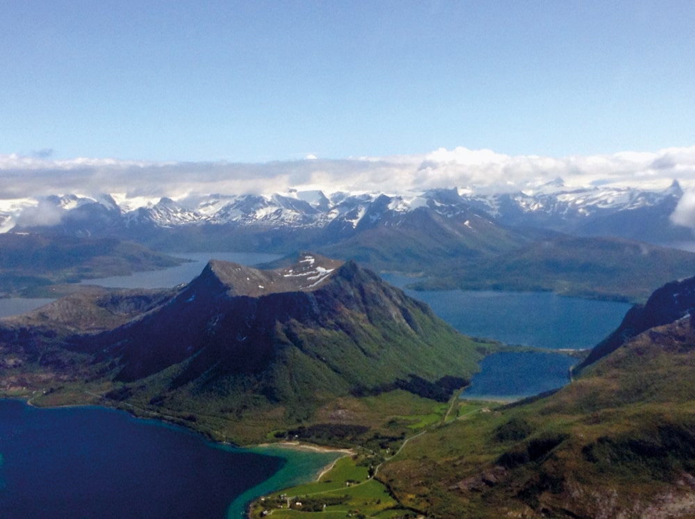 Carnet 503 Fjord de la cote norvegienne