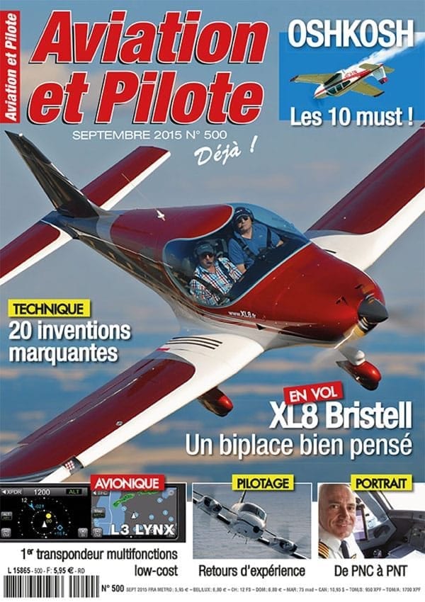 Aviation Pilote Couv 500