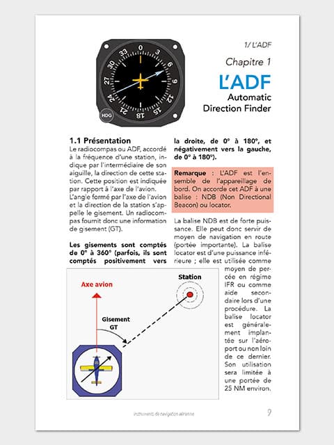 Instruments de navigation aérienne - Librairie Aviation et Pilote